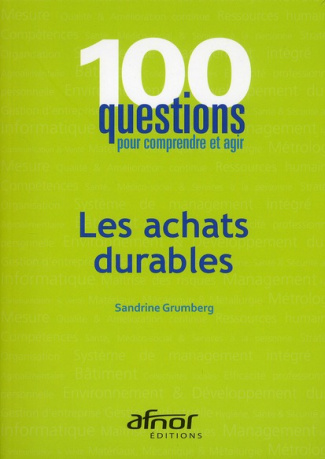 LES ACHATS DURABLES
