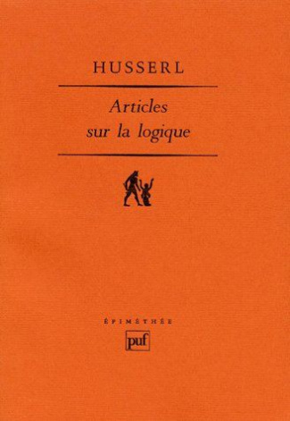Articles sur la logique (1890-1913)
