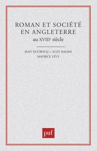 Roman et société en Angleterre au XVIIIe siècle