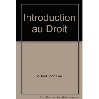 INTRODUCTION AU DROIT