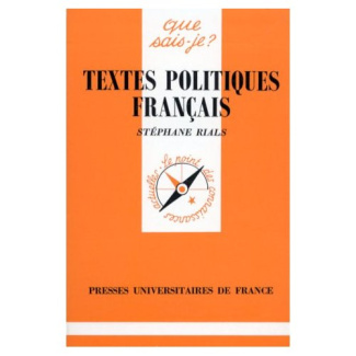 Textes politiques français 1789-1958