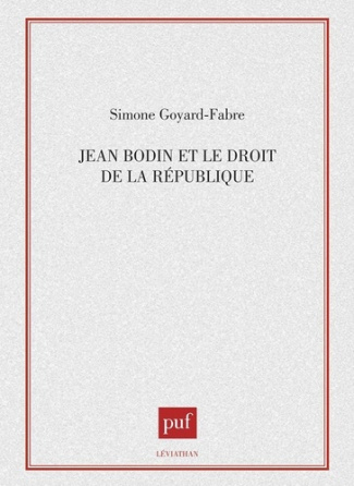 Jean Bodin et le droit de la République