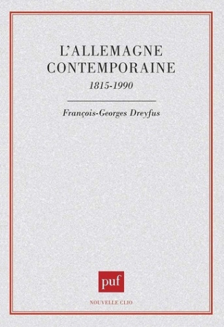 L'Allemagne contemporaine. 1815-1990