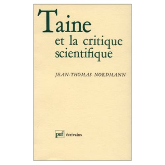 Taine et la critique scientifique