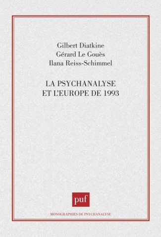 La psychanalyse et l'Europe de 1993