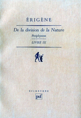 DE LA DIVISION DE LA NATURE. Livre 3