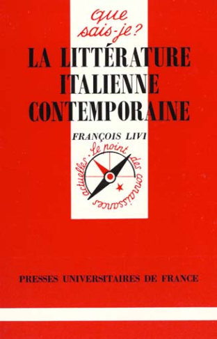 La littérature italienne contemporaine