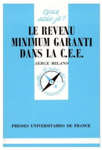 Le revenu minimum garanti dans la CEE. 2e édition