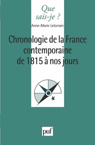 Chronologie de la France contemporaine de 1815 à nos jours