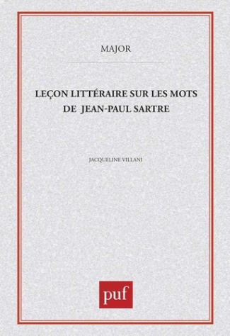 Leçon littéraire sur "Les mots" de Sartre