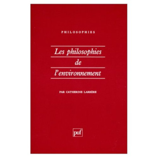 Les philosophies de l'environnement