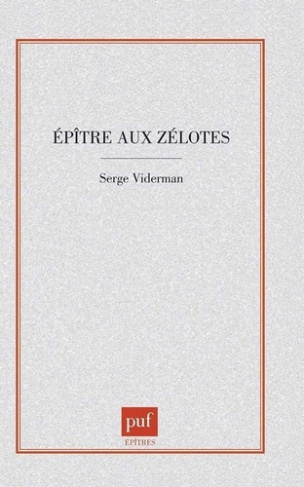 Épître aux zélotes...