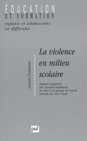 La violence en milieu scolaire. [rapport