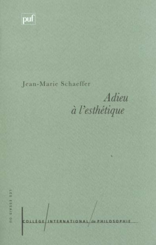 Adieu à l'esthétique