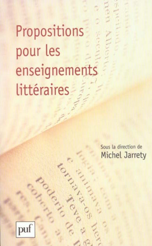 Propositions pour les enseignements littéraires