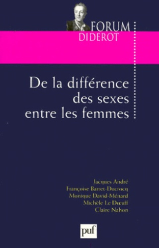 De la différence des sexes entre les femmes