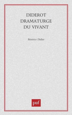 Diderot dramaturge du vivant