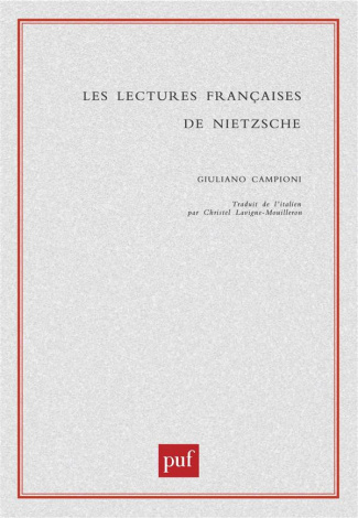 Les lectures françaises de Nietzsche
