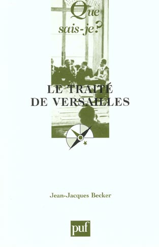 Le traité de Versailles