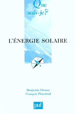 L'énergie solaire. 2e édition