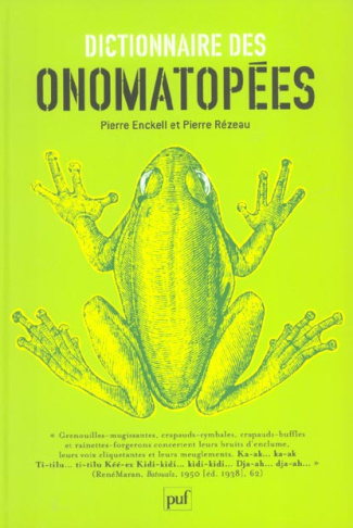 Dictionnaire des onomatopées