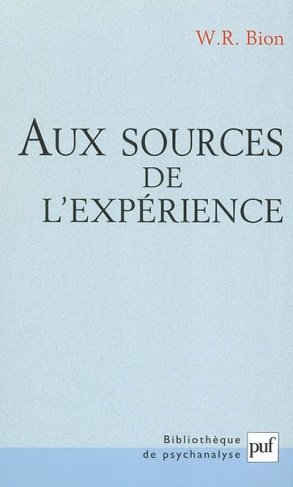 Aux sources de l'expérience