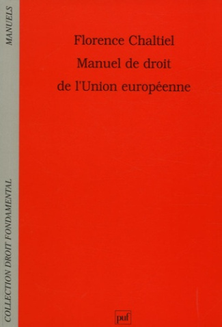 Manuel de droit de l'Union européenne