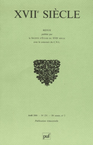 XVIIe siècle N° 231, Avril 2006