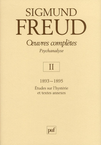 Oeuvres complètes Psychanalyse. Volume 2, 1893-1895
