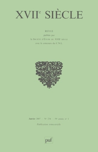 XVIIe siècle N° 234, janvier 2007 : Campagnes et paysans