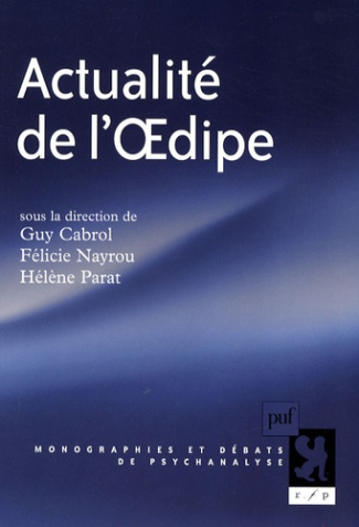 Actualité de l'Oedipe