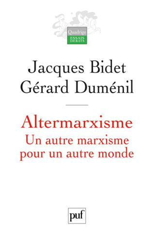 Altermarxisme. Un autre marxisme pour un autre monde