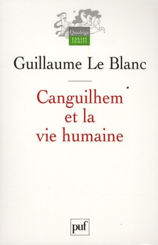 Canguilhem et la vie humaine