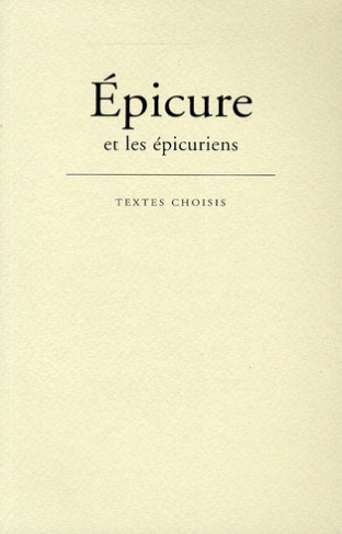 Epicure et épicuriens
