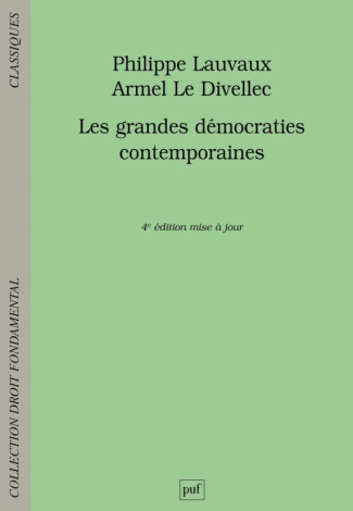 Les grandes démocraties contemporaines. 4e édition