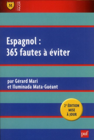 Espagnol : 365 fautes à éviter. 2e édition