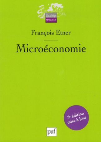 Microéconomie. 3e édition