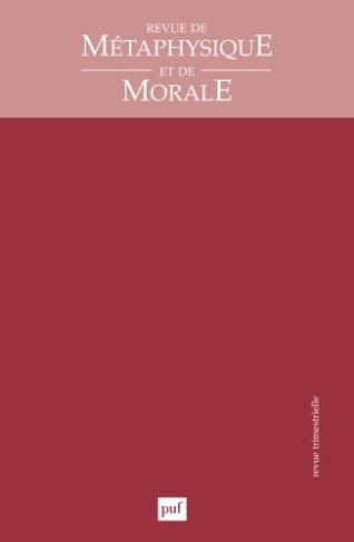 Revue de Métaphysique et de Morale N° 3/2018 : Etudes autour de Fichte, Nancy, Bataille et Ricoeur
