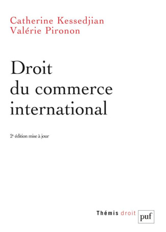 Droit du commerce international. 2e édition