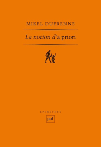La notion d'à priori