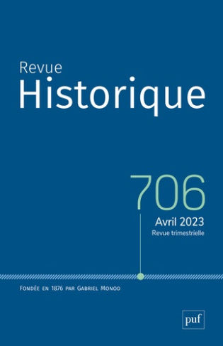 Revue historique N° 706, mai 2023