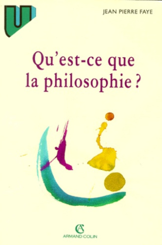 QU'EST-CE QUE LA PHILOSOPHIE ?