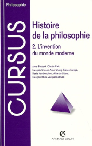 HISTOIRE DE LA PHILOSOPHIE