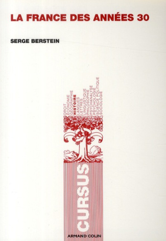 La France des années 30. 5e édition