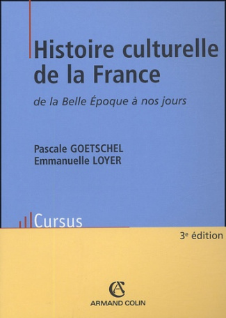 HISTOIRE CULTURELLE DE LA FRANCE