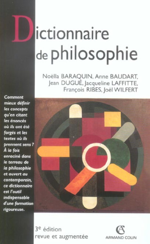 DICTIONNAIRE DE PHILOSOPHIE