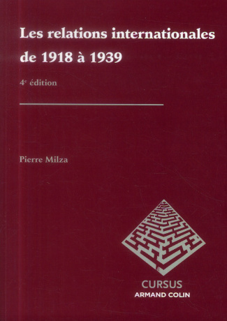Les relations internationales de 1918 à 1939