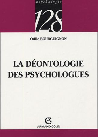 LA DEONTOLOGIE DES PSYCHOLOGUES
