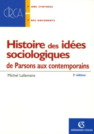 HISTOIRE DES IDEES SOCIOLOGIQUES