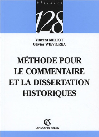 METHODE POUR LE COMMENTAIRE ET LA DISSERTATION HISTORIQUES